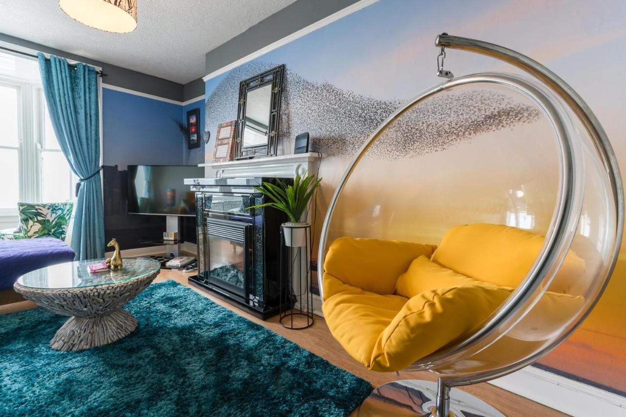 Starling View Boutique Stunning Seafront View Apartment Aberystwyth Zewnętrze zdjęcie