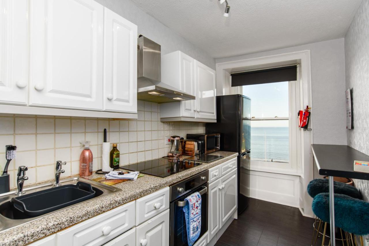 Starling View Boutique Stunning Seafront View Apartment Aberystwyth Zewnętrze zdjęcie